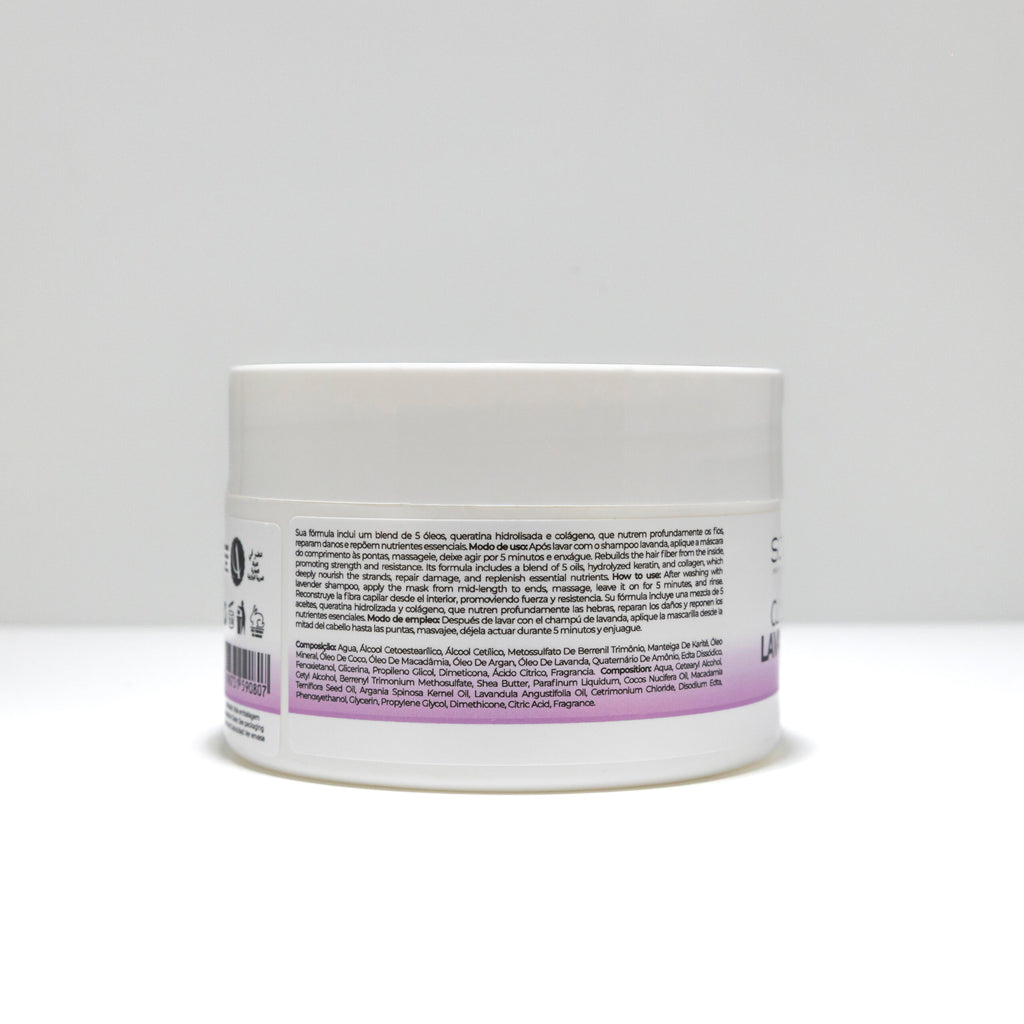 Soul Clinic Lavender Hair Mask 200g | Deep Nourishment & Lipid Repair