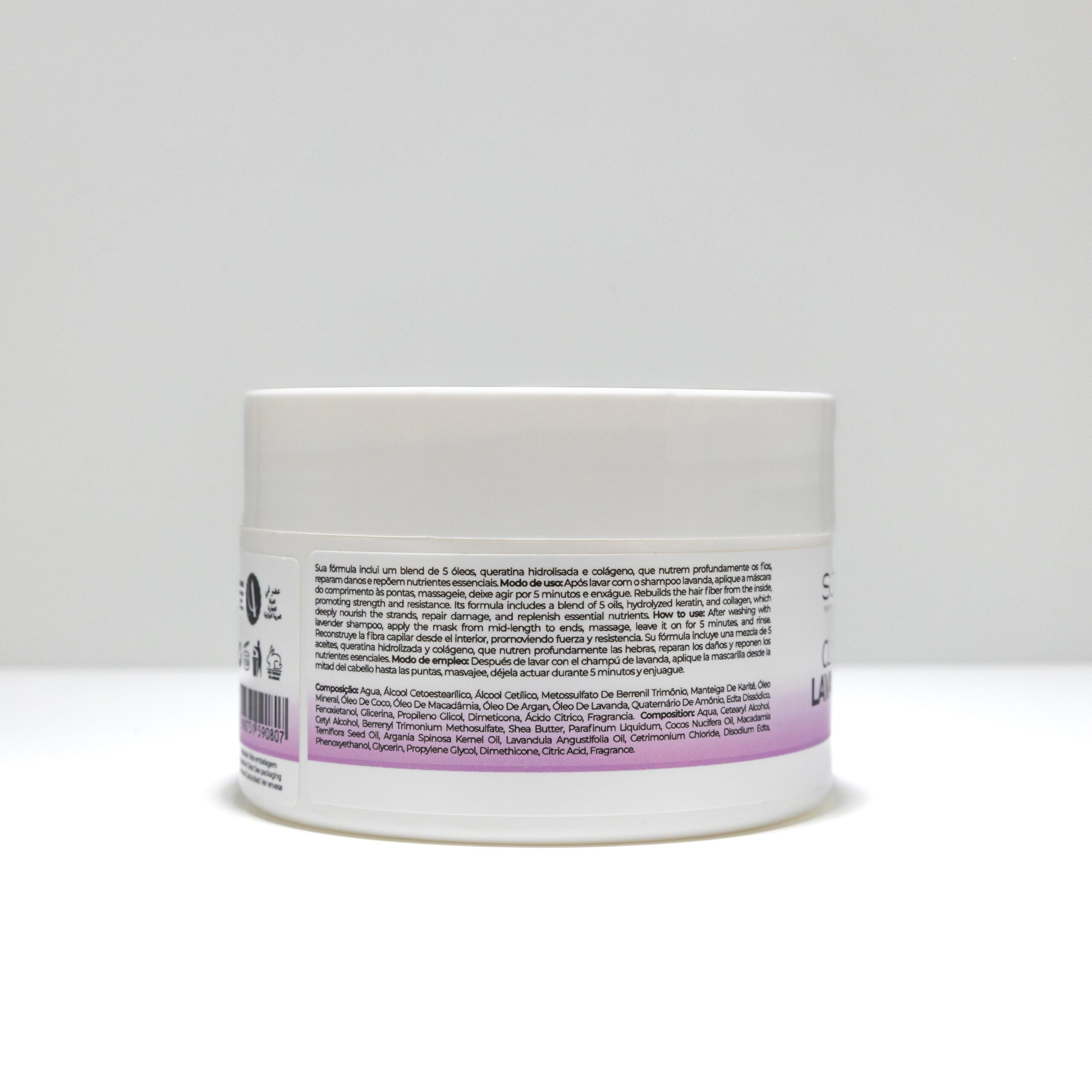Soul Clinic Lavender Hair Mask 200g | Deep Nourishment & Lipid Repair