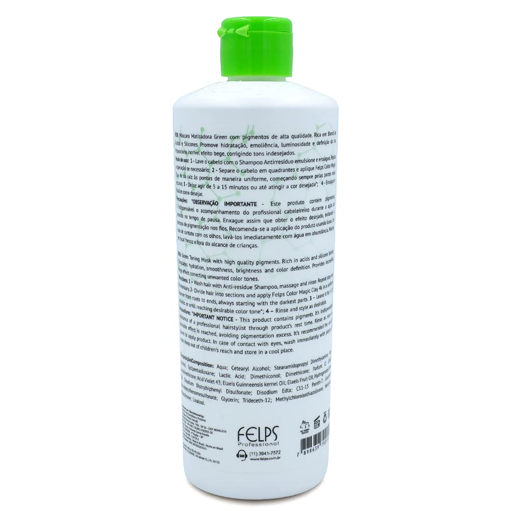 Felps Color Magic Clay Green Beige Effect 500ml/16.9fl.oz