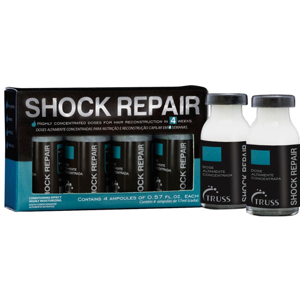 TRUSS Repairing Hair Serum - Shock Repair Hair Care for Damaged Strands