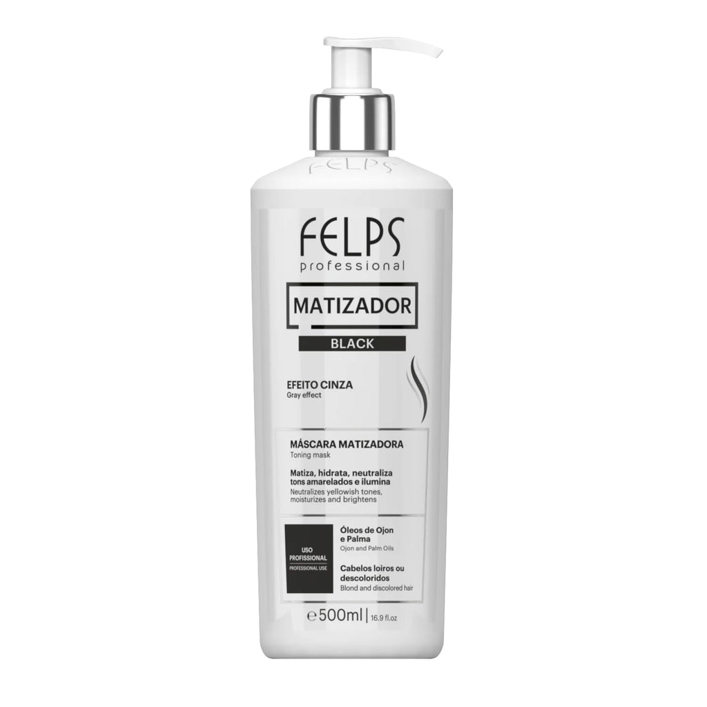 Felps XColor Magic Clay 4K Black Mattifying Tonalizer Mask (500ml/17.6oz)