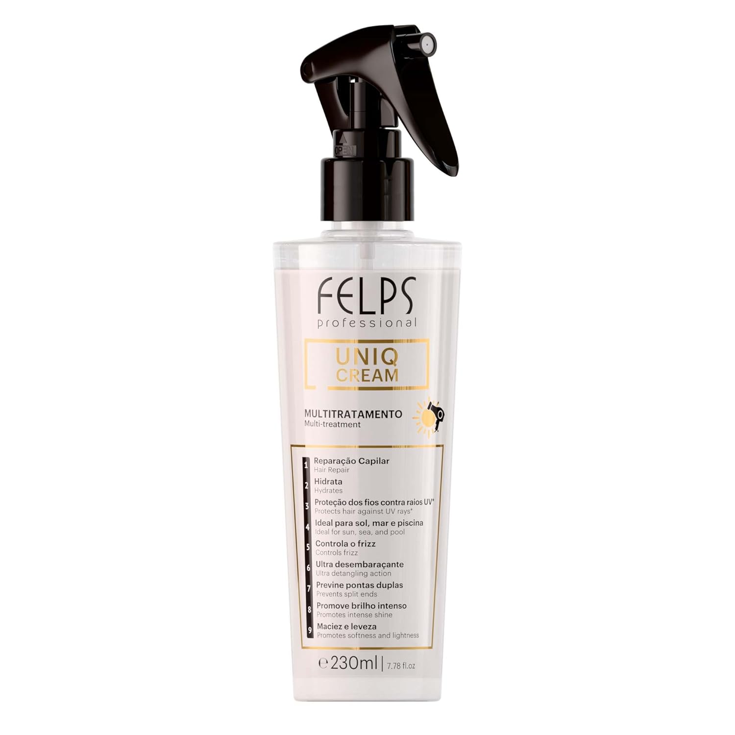 Felps Uniq Cream 9-in-1 Leave-In Hair Treatment 250ml/8.4oz