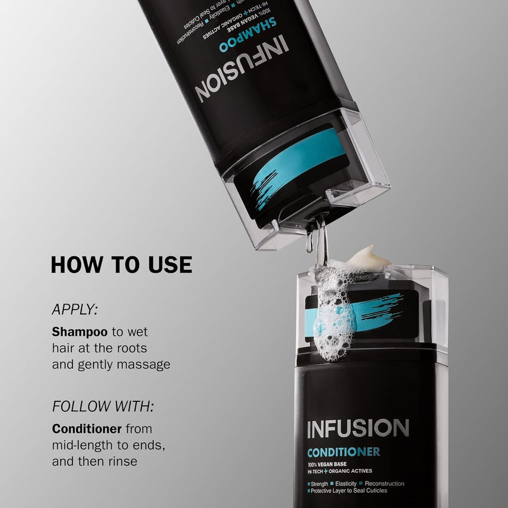 Truss Infusion Hair Care Kit + Night Spa Serum | Shampoo, Conditioner & Overnight Hair Treatment