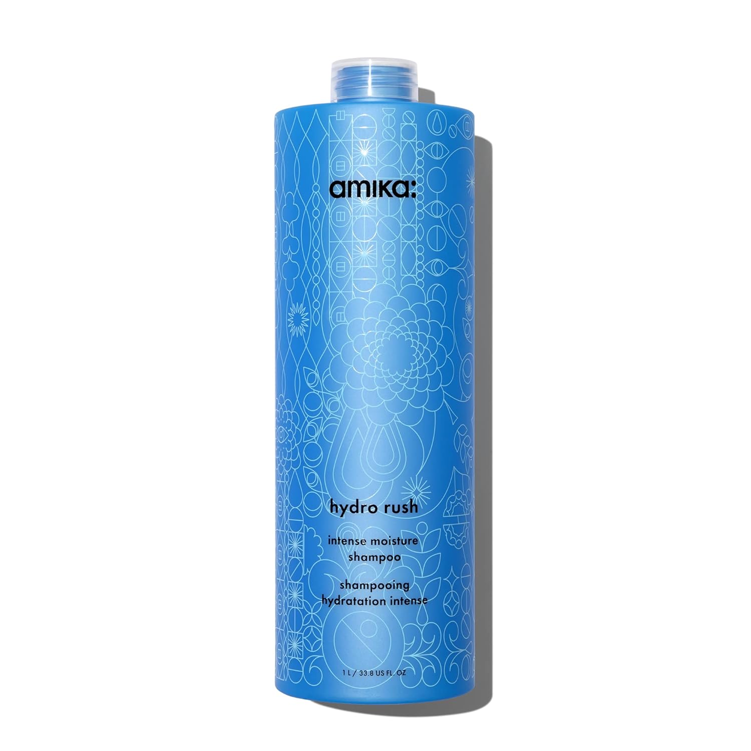 Amika Hydro Rush Intense Moisture Shampoo 1L