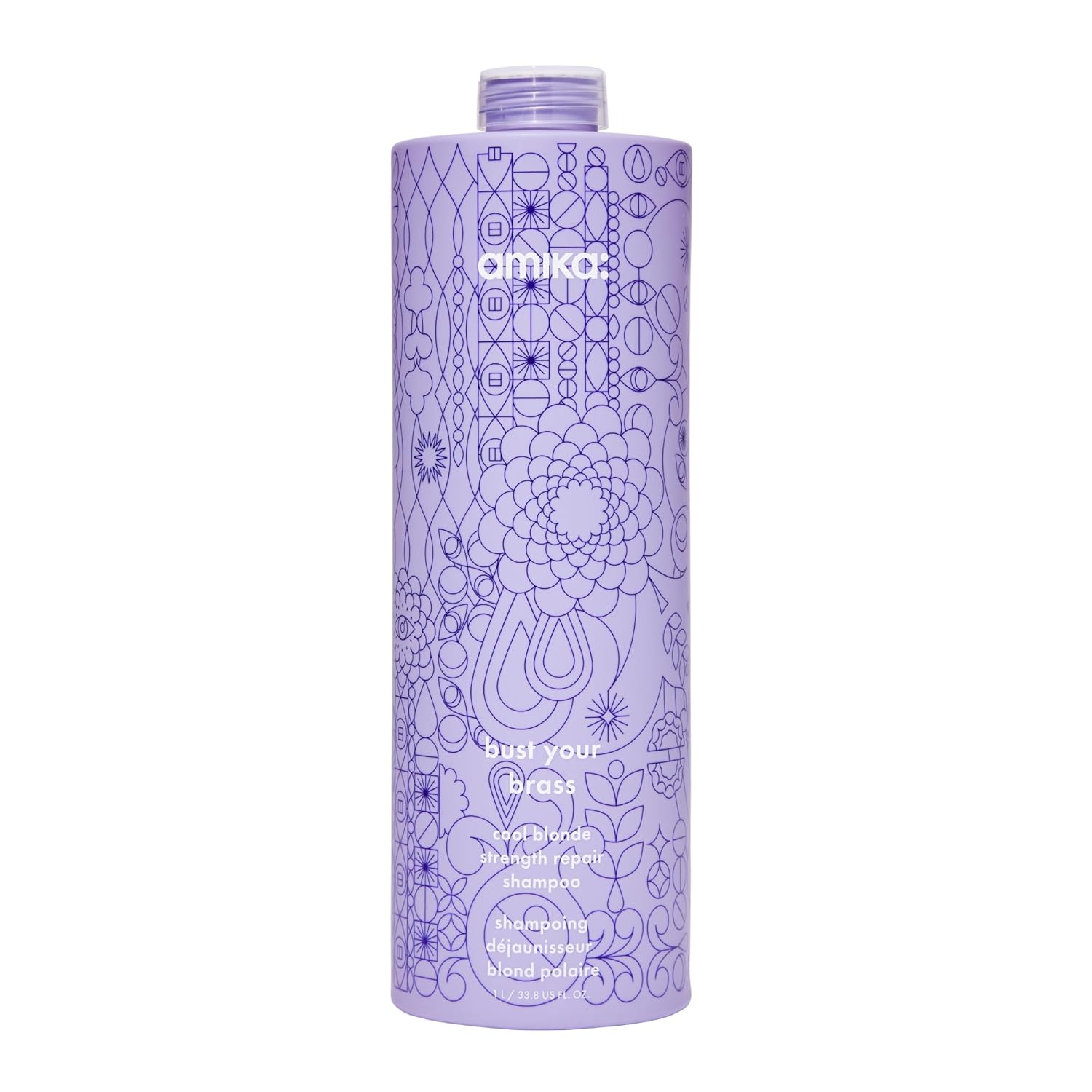 Amika Bust Your Brass Cool Blonde Shampoo