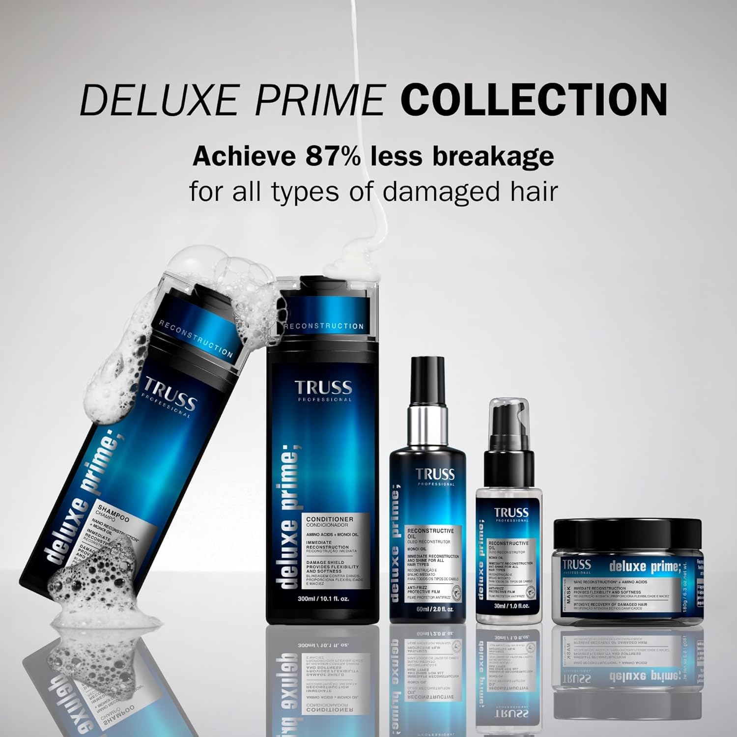TRUSS Deluxe Prime Anti Breakage Hair Spray - Rinse-Out Damaged Hair (8.79 oz)