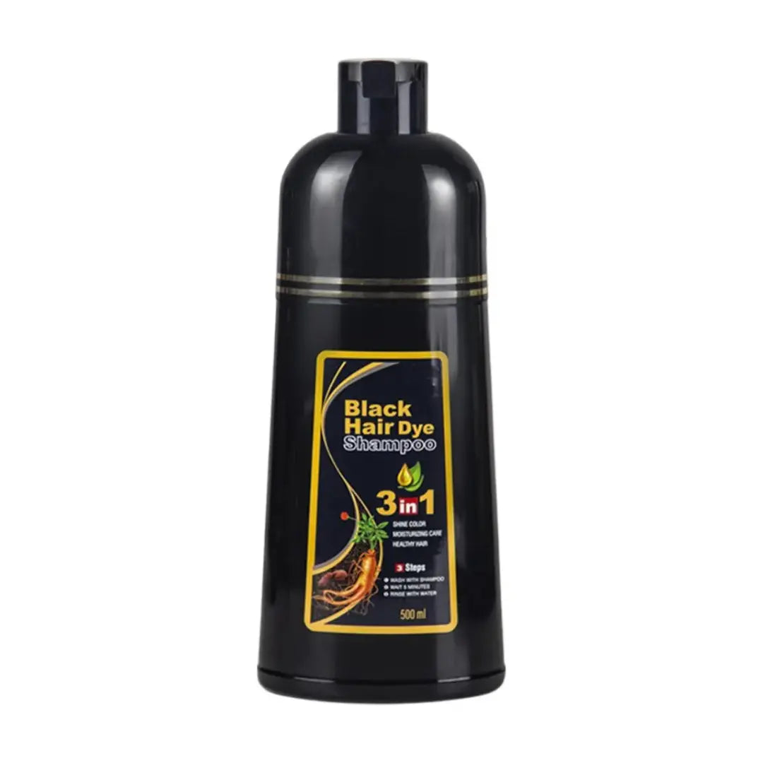MEIDU Black Hair Color Shampoo | Gray Coverage 500ml