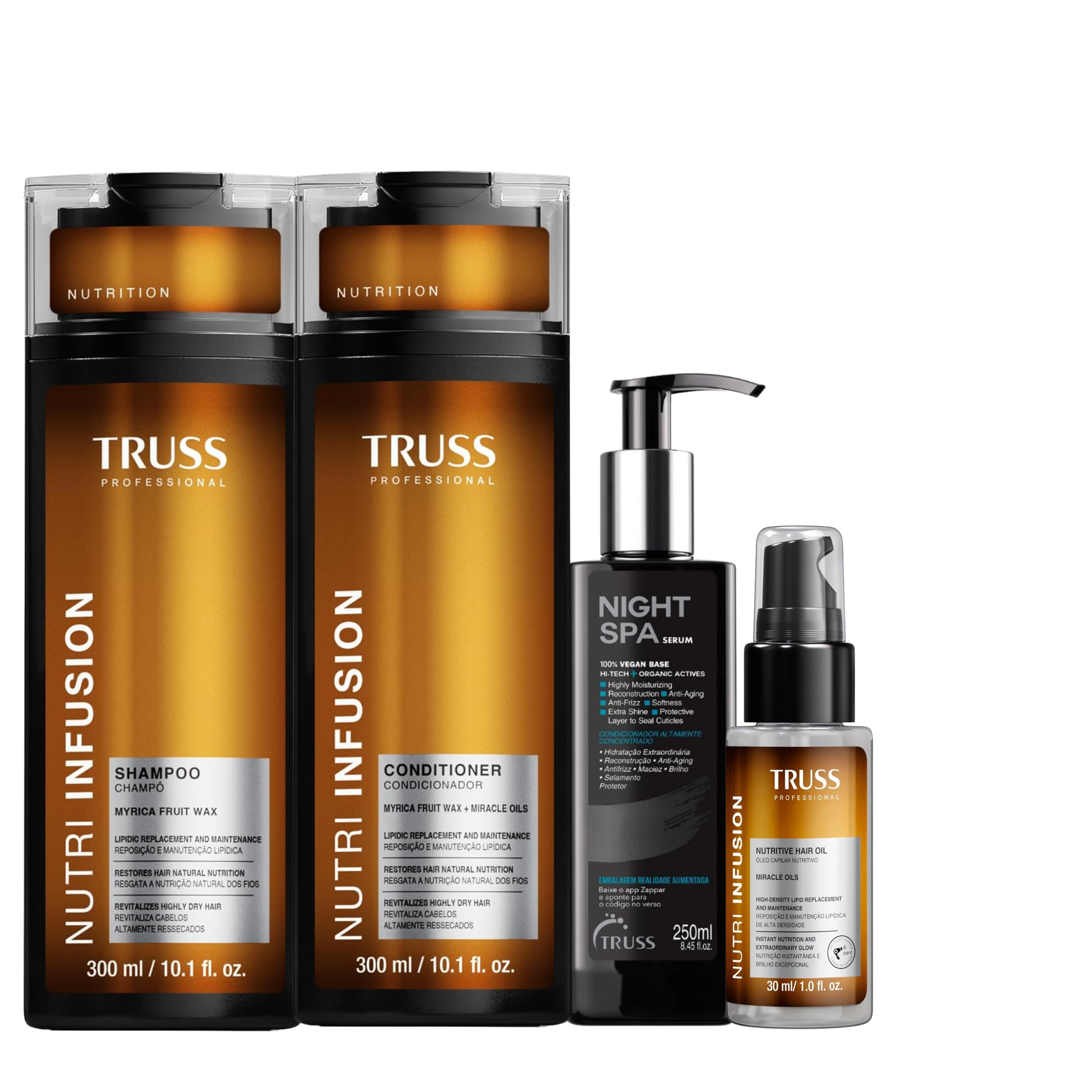 TRUSS Nutri Infusion Hair Care Set | Complete Repair System