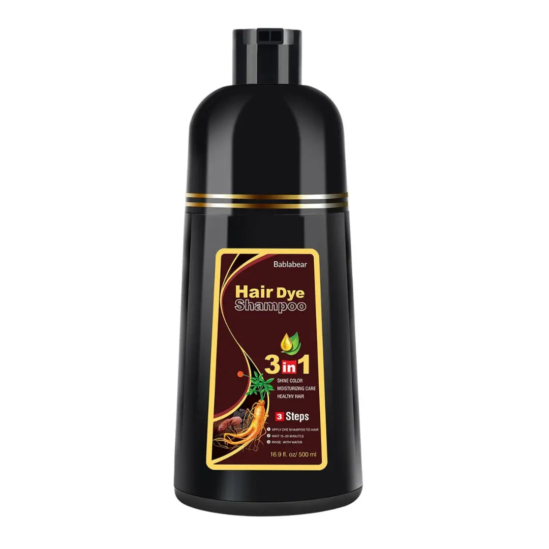 MEIDU Dark Brown Hair Color Shampoo | Gray Coverage 500ml